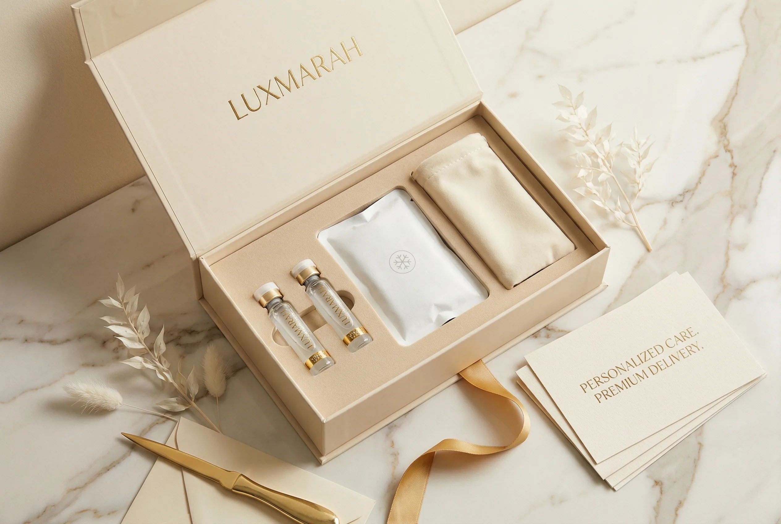 Modern workspace with medical documentation